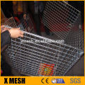 Zinc Coated Welded Wire Gabions And Rock Gabion Basket Retaining Wall Mattresses With Spiral Binders